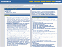 Tablet Screenshot of polskieustawy.com